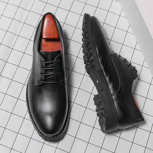 Step Up Your Style: Chaussures Derby italiennes pour hommes - Qualité artisanale signée Matutina-Chic