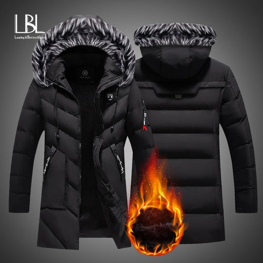 LBL Hiver Longs Parkas : Le confort et le style réunis avec les manteaux en coton rembourré de marque sur Matutina-Chic