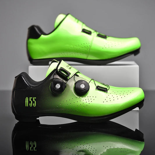 Chaussures de cyclisme pour hommes boucle à cliquet rapide compatible avec le système SPD pédale