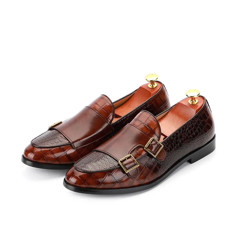 Chaussures Oxford formelles pour hommes en cuir italie bout pointu