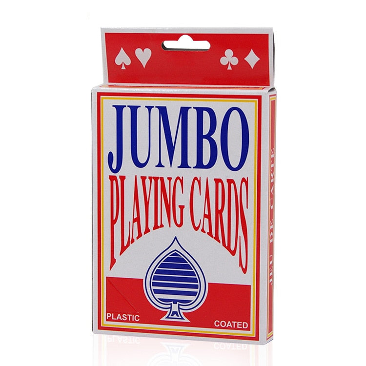 4/5/6 fois Super grandes cartes à jouer Jumbo géantes jeu complet