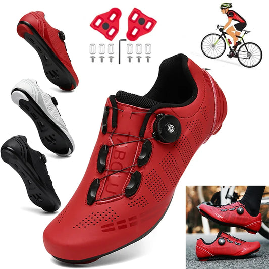Chaussures de cyclisme pour hommes et femmes, baskets de vélo de course, de vitesse, autobloquants