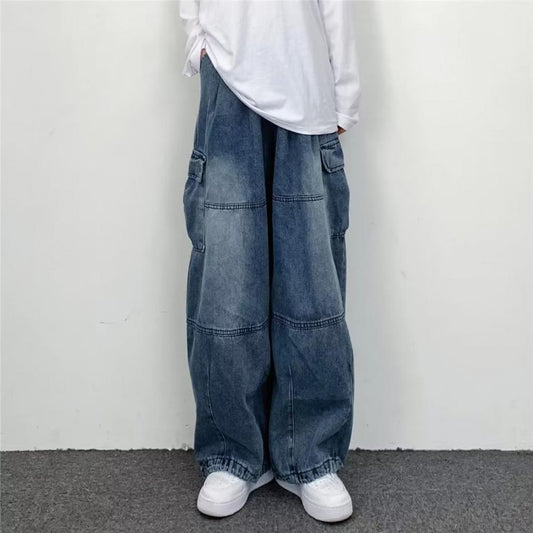 Vintage Y2K Streetwear Baggy Cargo Jeans